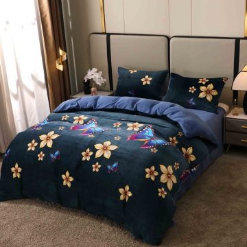 Lenjerie Flower Butterfly 4 Piese (Cocolino)