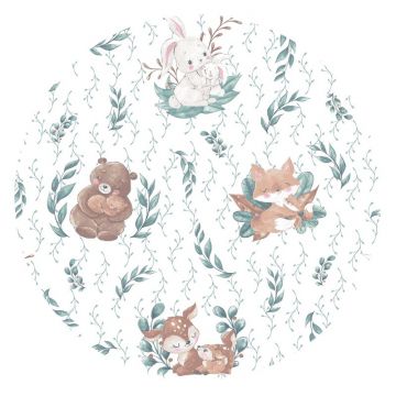 Paturica de infasat MimiNu pentru scoica 90x90 cm Lulu Natural Grey