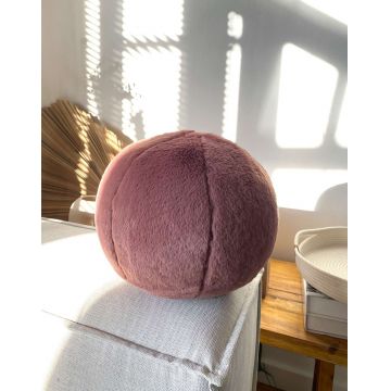 Perna, Pelus Top, 25x25x25 cm, 75% RECYCLED POLYESTER/25% POLYESTER, Redbud