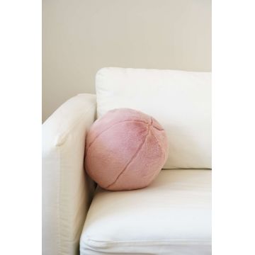 Perna, Pelus Top, 25x25x25 cm, 75% RECYCLED POLYESTER/25% POLYESTER, Roz prafuit