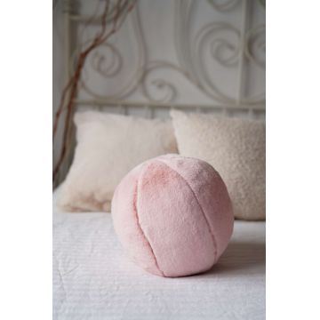 Perna, Pelus Top, 25x25x25 cm, 75% RECYCLED POLYESTER/25% POLYESTER, Roz