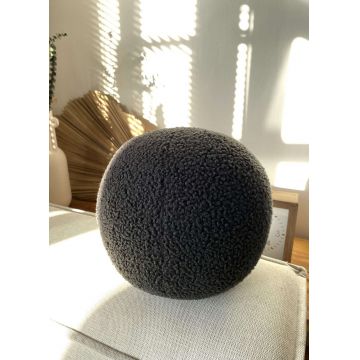 Perna, Teddy Top 25, 25x25x25 cm, 75% RECYCLED POLYESTER/25% POLYESTER, Antracit