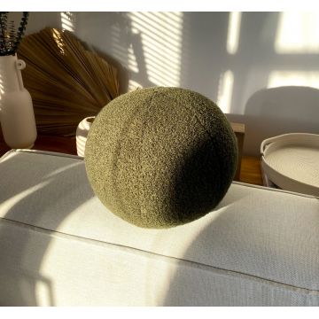 Perna, Teddy Top 25, 25x25x25 cm, 75% RECYCLED POLYESTER/25% POLYESTER, Kaki