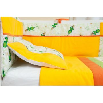 Aparatoare laterala pentru patut Oac oac diri diri dum 180x35 cm