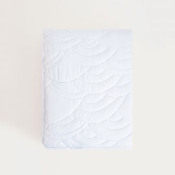 Cuvertura de pat Marey, Homla, 200x220 cm, poliester, albastru