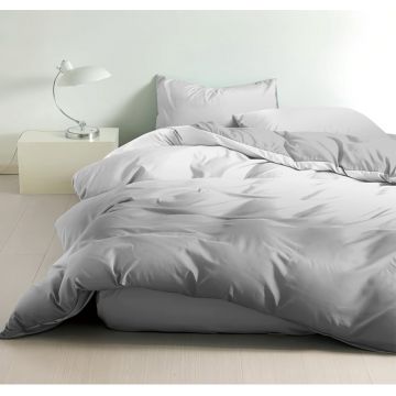 Lenjerie cu Elastic 180x200 Rainbow Pearl 4 Piese (Finet)