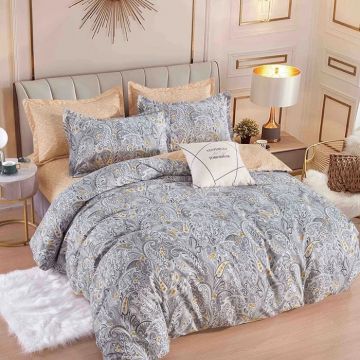 Lenjerie cu Elastic 180x200 Simone 6 Piese (Finet)