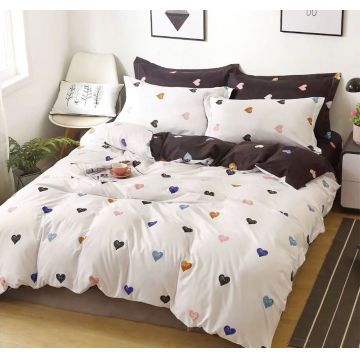 Lenjerie cu Elastic 180x200 Sprinkle Joy (Bumbac Satinat)