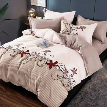 Lenjerie cu elastic 180x200 Warren 6 Piese (Finet)