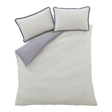 Lenjerie de pat din bumbac percal pentru pat de o persoanÄ135x200 cm Amelie âu0080Bianca