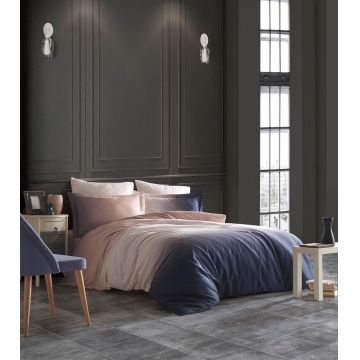 Lenjerie de pat dubla, L'essentiel Maison, Aurora, Bumbac Satinat, Multicolor