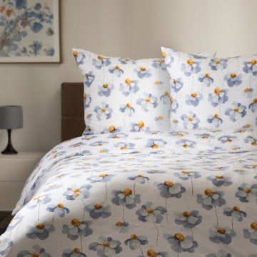 Lenjerie de pat pentru o persoana Reita, Homla, 140x200 cm, 2 piese, microfibra din poliester, multicolor