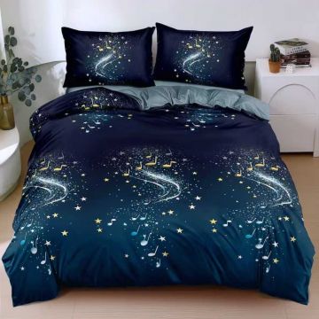 Lenjerie Dreaming Blue (Bumbac Satinat)