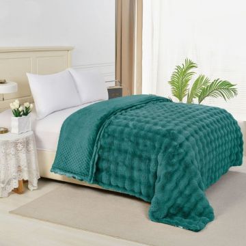 Pătură Cocolino cu blanita 200x230 cm - Rabbit Touch V2