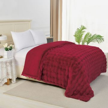 Pătură Cocolino cu blanita 200x230 cm - Rabbit Touch V4