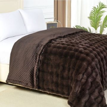 Pătură Cocolino cu blanita 200x230 cm - Rabbit Touch V9