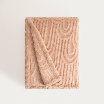 Patura Darin, Homla, 150x200 cm, poliester, bej