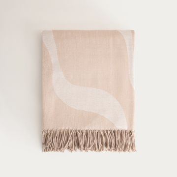 Patura Kalor, Homla, 135x200 cm, poliester, bej