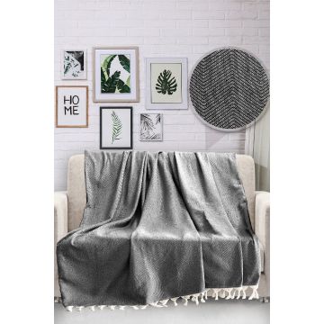 Patura Vanity, Negru, 230x170 cm