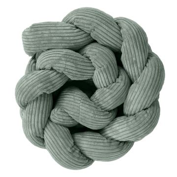 Protectie laterala pentru patut MeowBaby bumper impletit Aesthetic Olive green 200 cm