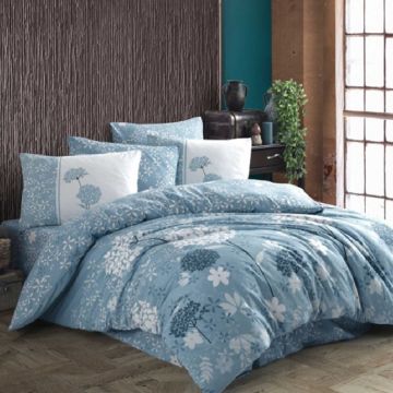 RESIGILAT: Lenjerie Rixos Albastru (Bumbac 100%)