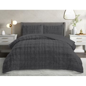 Set pilota si perna, L'essentiel Maison, Rabbit, Poliester, Antracit