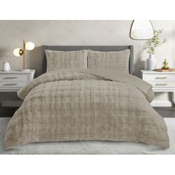 Set pilota si perna, L'essentiel Maison, Rabbit, Poliester, Bej deschis