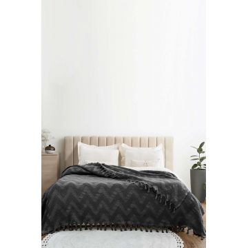 Cuvertura matlasata dubla, L'essentiel Maison, Naomi, Antracit