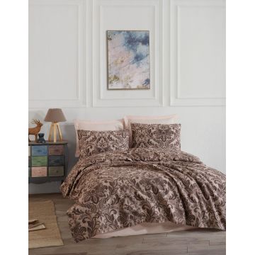 Cuvertura pique Single, L'essentiel Maison, Muster, Bumbac, Maro