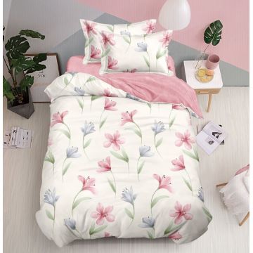 Lenjerie 1 Persoana cu elastic 140x200 Mayara (Finet)