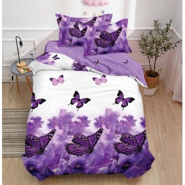 Lenjerie 1 Persoana cu elastic 140x200 Norah (Finet)