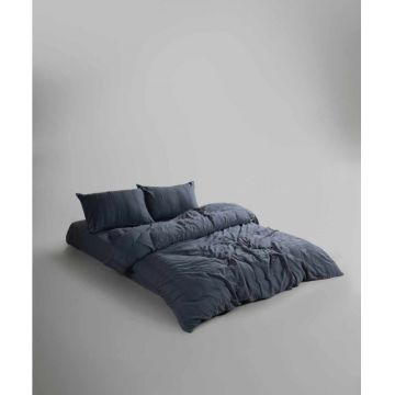 Lenjerie de pat dubla, L'essentiel Maison, Cassandra, Gri