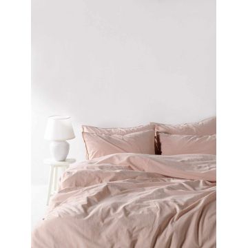 Lenjerie de pat dubla, L'essentiel Maison, Ephesus, Trandafiri de cămilă