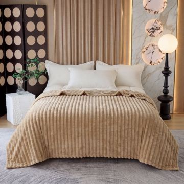 Patura Cocolino Groasă 200X220cm - Velvet Rib V3