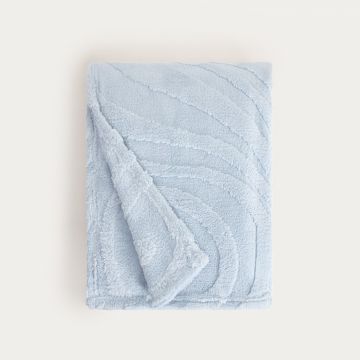 Patura Raul, Homla, 150x200 cm, poliester, albastru