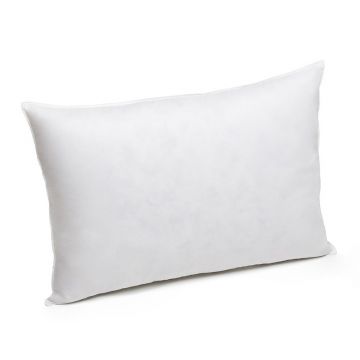 Perna Bedora Puf Dual Confort 50x70 cm, puf pene de gasca, husa bumbac, alb