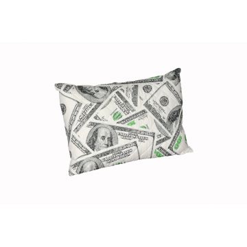 Perna Dollar Dream, microfibra matlasata Alcam, 50x70 cm
