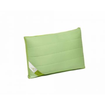 Perna Green Future Nature Bambus 37x37 cm, fibra de bambus, fibra siliconica, husa bambus, verde