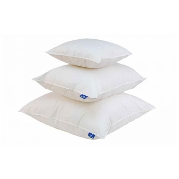 Perna Green Future Performance cu Fibra Siliconica 50x70 cm, fibra siliconica, husa bumbac, alb