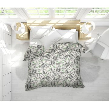 Pilota Dollar Dream, microfibra matlasata, 140x200 cm, 250g/mp