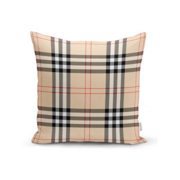 Față de pernă decorativă Minimalist Cushion Covers Burberry, 45 x 45 cm, bej