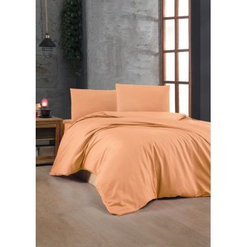 Lenjerie de pat pentru o persoana Single XXL (DE), L'essentiel Maison, Pale Orange, Portocaliu pal