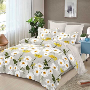 Lenjerie cu Elastic 180x200 cm, Lumora 6 Piese (Finet)