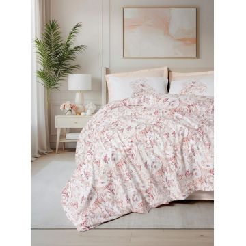 Lenjerie de pat dubla (DE), L'essentiel Maison, Serava, Roz somon