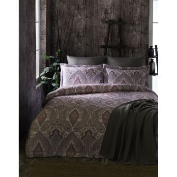 Lenjerie de pat pentru o persoana (FR), L'essentiel Maison, Saraylı, Red / White / Pink / Grey