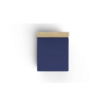 Cearceaf de pat cu elastic Ranforce Double XL (FR) (IT) (ES) (DE), L'essentiel Maison, Sax Blue, Albastru