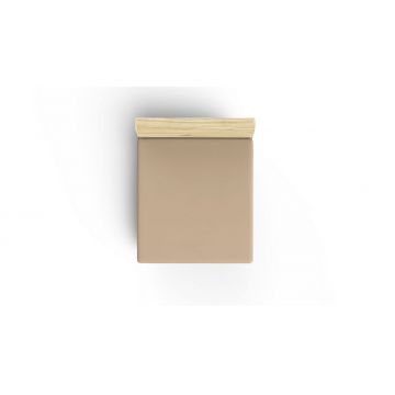 Cearceaf de pat cu elastic Ranforce King (FR) (IT) (ES) (DE), L'essentiel Maison, Beige, Bej