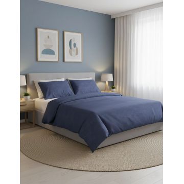 Lenjerie de pat pentru o persoana (DE), L'essentiel Maison, Cleo Kombin, Albastru