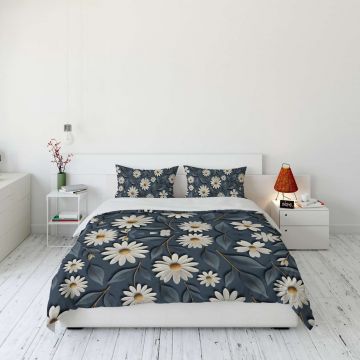 Lenjerie de pat pentru o persoana (FR), 2 piese, L'essentiel Maison, FLW_DVT25-25, Multicolor