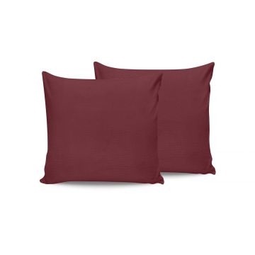 Set 2 fete de perna King (DE), L'essentiel Maison, Maroon, Maro